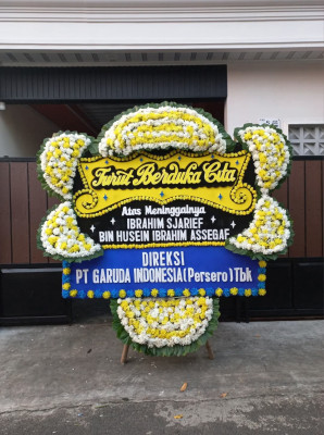 Papan Bunga Duka di Singorojo